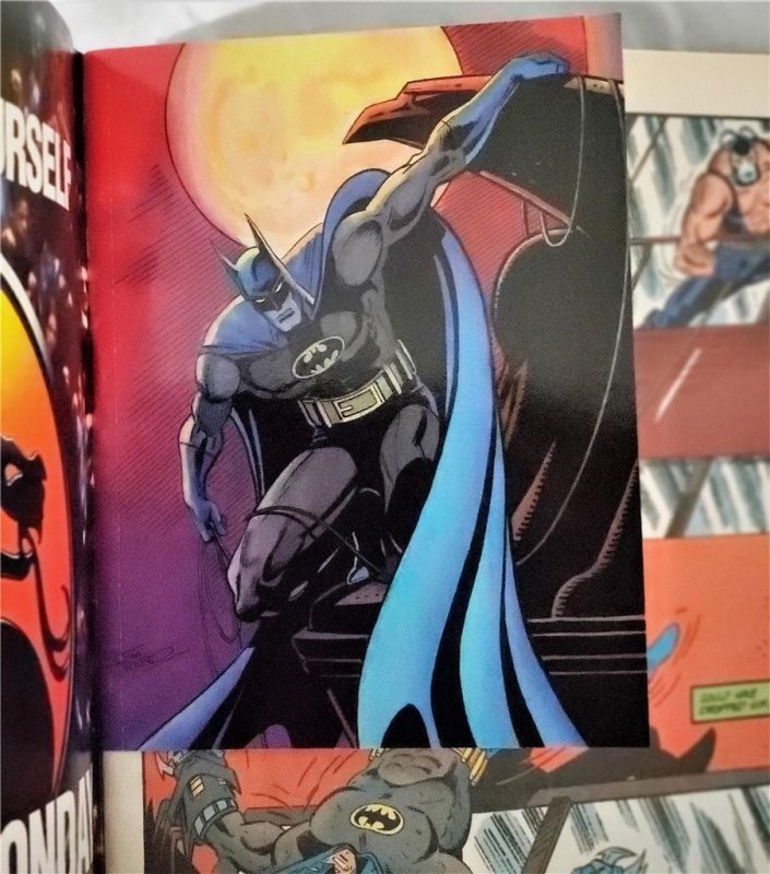 BATMAN #500 Joe Quesada Die-Cut Double Foil Cover Knightfall 19 (DC 1993)