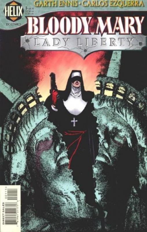 BLOODY MARY #1, NM, Lady Liberty,  Garth Ennis,  Helix, 1997, more  in store