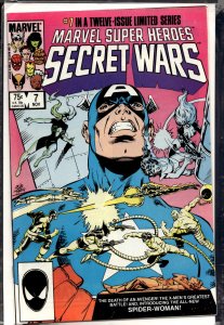 Marvel Super Heroes Secret Wars #7 (1984) [Key Issue]