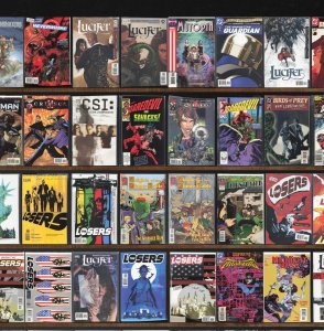 Huge Lot 150+ Comics with Lucifer, Rising Stars, The Losers & More!