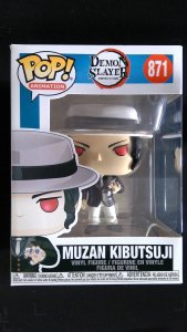 Funko Pop! Demon Slayer Muzan Kibutsuji #871 Vinyl Fig NF 
