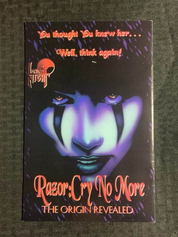 1996 RAZOR #5 Burn by Everette Hartsoe VF 8.0 London Night Studios