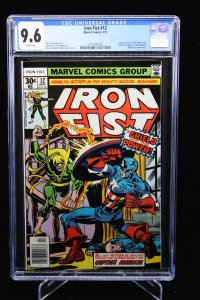 Iron Fist # 12 - Captain America & Wrecking Crew Appearance (CGC 9.6) 1977