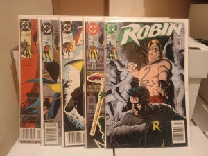 Robin (1991) Complete mini-series #1 #2 #3 #4 #5