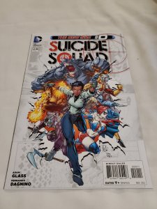 Suicide Squad 0 Near Mint Cover by Ken Lashley