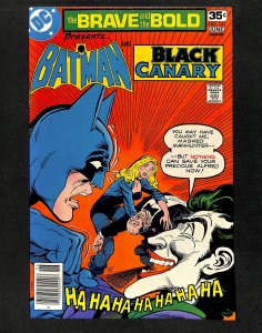 Brave And The Bold #141 Black Canary Joker!