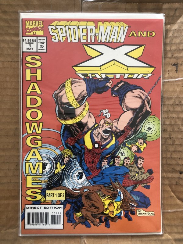 Spider-Man and X-Factor: Shadowgames #1 (1994)