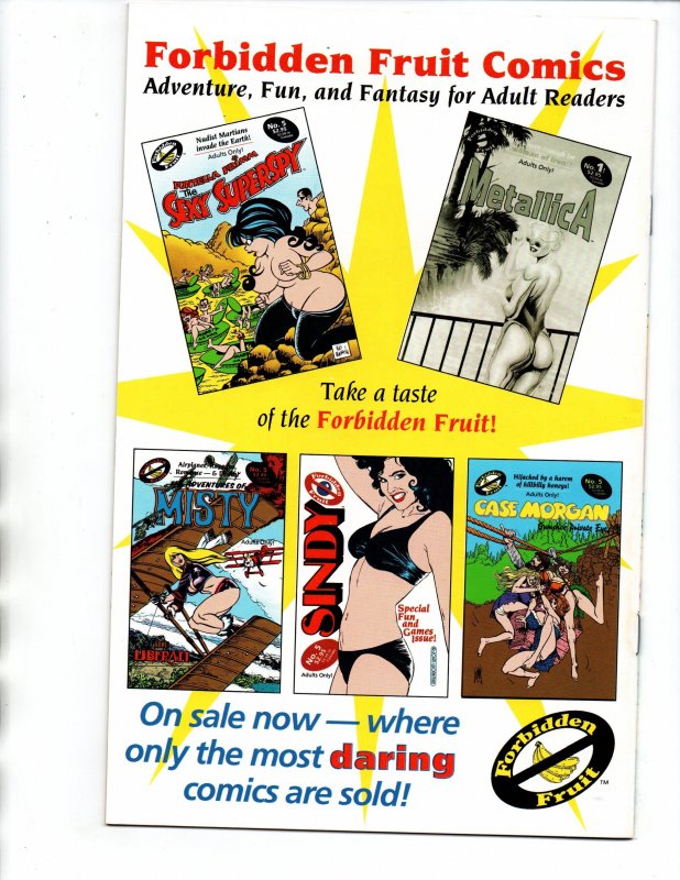 Puntella Primm the Sexy Superspy #5 - Forbidden Fruit - 1991 - (-NM)