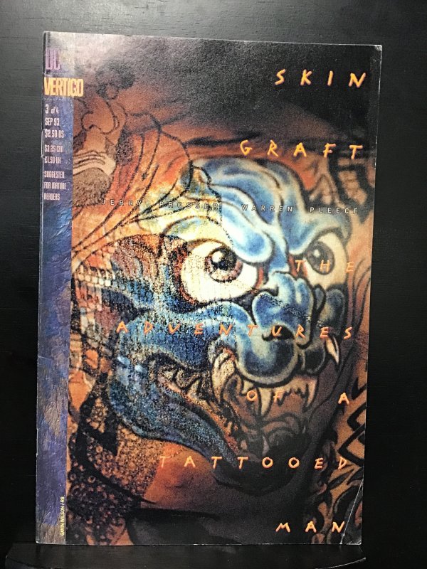 Skin Graft: The Adventures of a Tattooed Man #3 (1993)nm