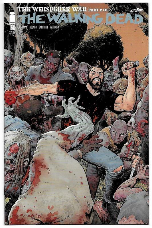 Walking Dead #158 Cvr B Adams Connecting Variant (Image, 2016) NM