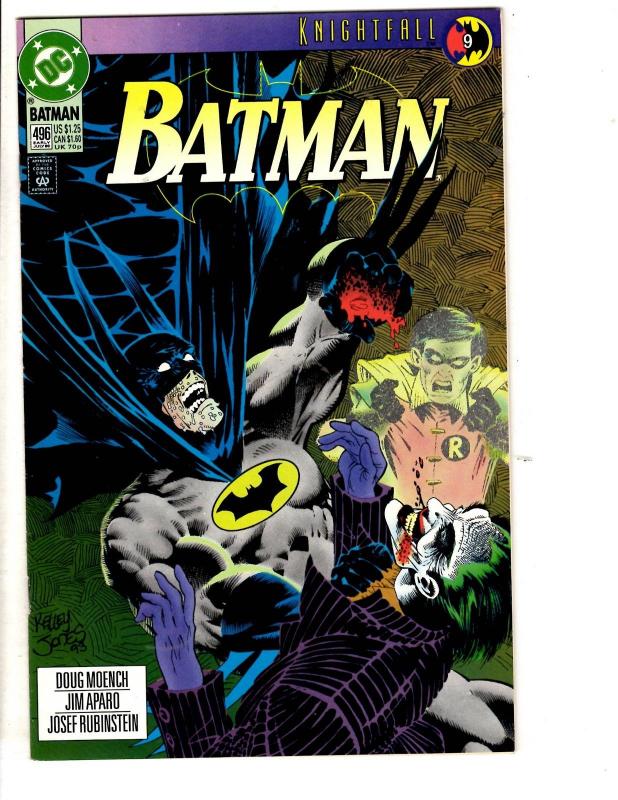 Batman Knightfall Complete DC Comics Series # 1-19 (2) 492-500 + 659 - 666 J321