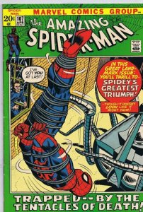 Amazing Spiderman #107 ORIGINAL Vintage 1972 Marvel Comics Spider Slayer