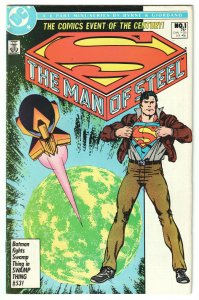 The Man of Steel #1, 2, 3, 4, 5, 6 (1986) Complete set! John Byrne