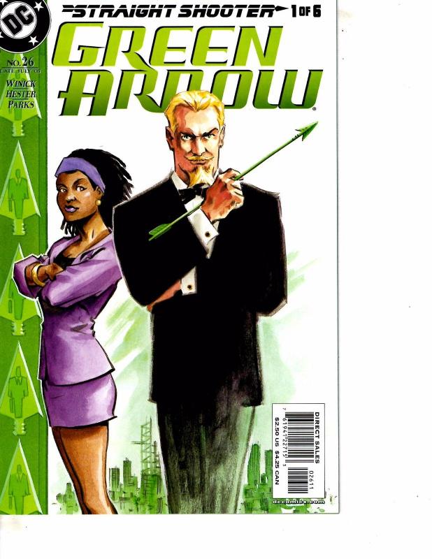 Lot Of 5 Green Arrow DC Comic Book #22 23 24 25 26  Batman MS22