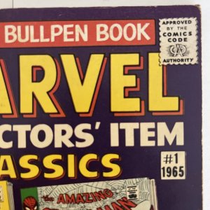 Marvel Collectors’ Item Classics #1 VG/FN 1965 Reprints 1st Doc Ock. FF. Thor.