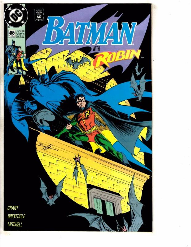 11 Batman DC Comic Books # 465 (2) 466 467 468 469 470 471 475 476 500 J255