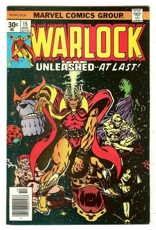 Warlock 15   Thanos cover