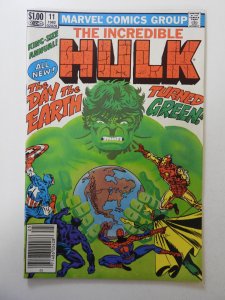 The Incredible Hulk Annual #11 Newsstand Edition (1982)