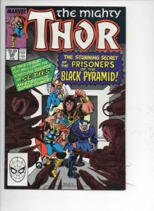 THOR #398 VF/NM God of Thunder Black Pyramid 1966 1988, more Marvel in store