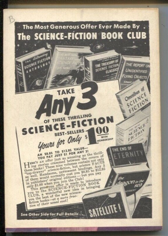 Magazine of Fantasy & Science Fiction 8/1957-Mercury-GGA cover by Waldman-Rob...