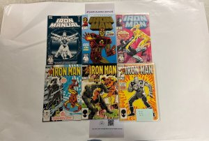 6 Iron Man Marvel Comics Books 191 192 194 289 290 Iron Manual #1 61 JW2