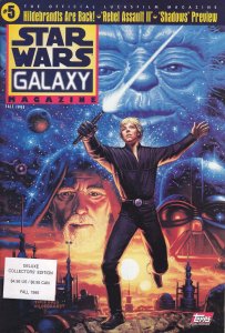 Star Wars Galaxy Magazine #5A VF ; Topps | Deluxe Collectors Edition