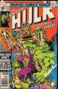 The Incredible Hulk #213 (1977) Hulk