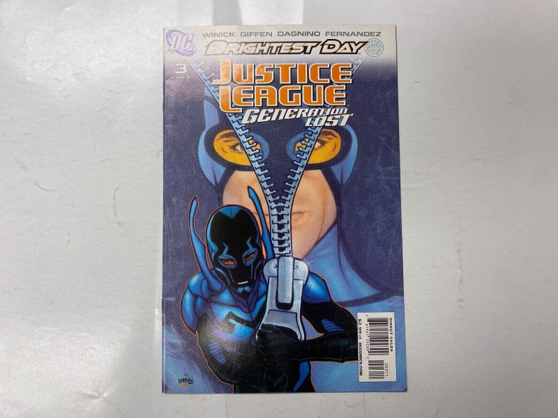 3 Justice League: Generation Lost DC comic books #1 2 3 93 KM19