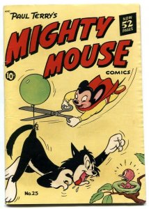 Mighty Mouse #25 1951- Golden Age comic F/VF