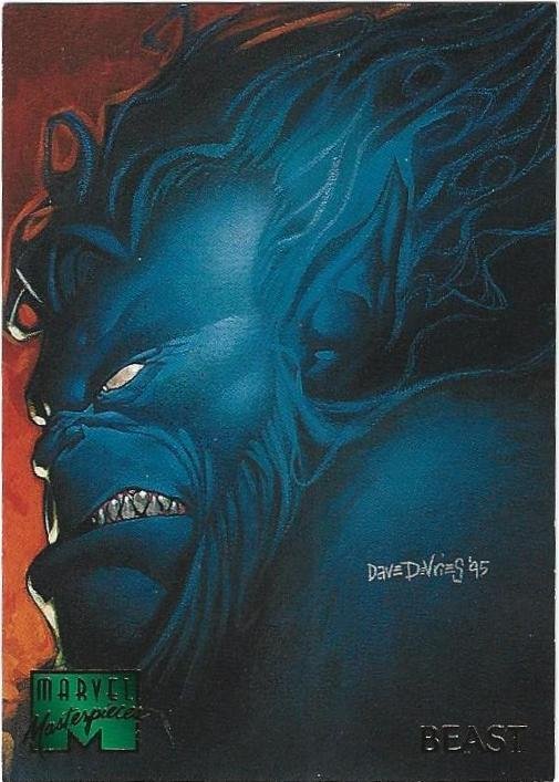 1995 Marvel Masterpieces #7 Beast