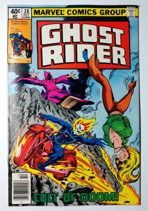 Ghost Rider #38 Newsstand Edition (VF+, 1979)