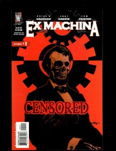 Lot of 12 Ex Machina Wildstorm Comic Books #1 2 3 4 5 6 7 8 9 10 11 12 CE3