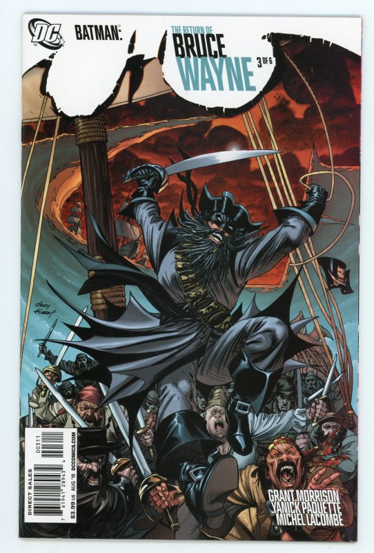 Batman: The Return of Bruce Wayne #1,2,3,4,5,6 1-6 Grant Morrison Full Run NM