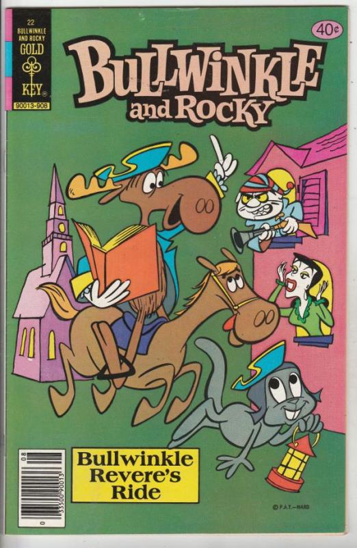 Bullwinkle and Rocky #22 (Aug-79) NM/NM- High-Grade Rocket J Squirrel, Bullwi...