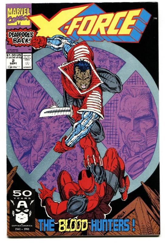 X-FORCE #2-comic book SECOND DEADPOOL-MOVIE COMING!-HIGH GRADE-MARVEL!!