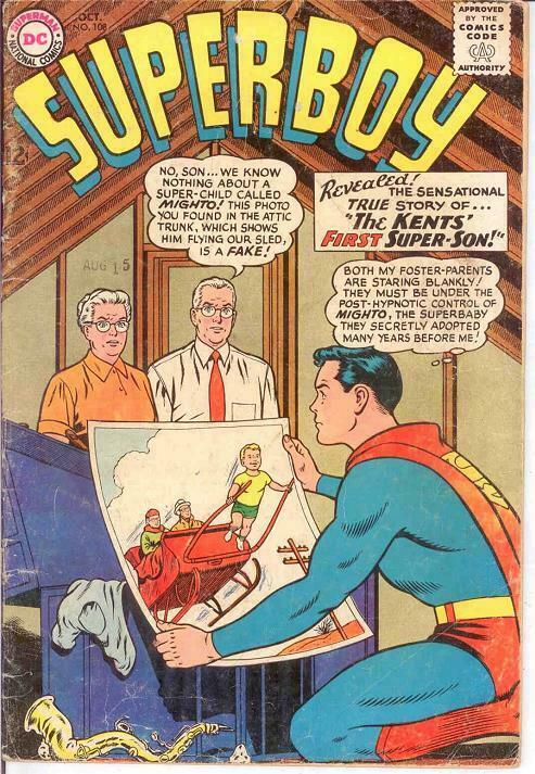 SUPERBOY 108 FAIR   October 1963 COMICS BOOK