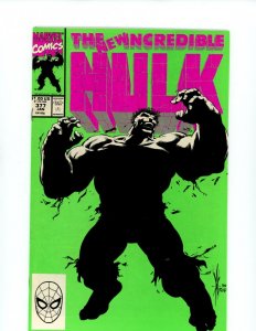 Incredible Hulk #377 - 1st. App. of Professor Hulk.  1990