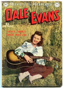 Dale Evans #10 1950- DC Golden Age Western- Alex Toth VG+