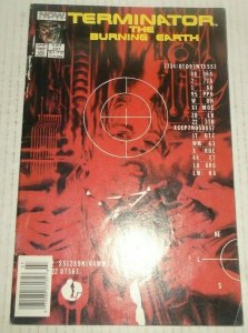 Terminator The Burning Earth # 5 July 1990 Now Comics 