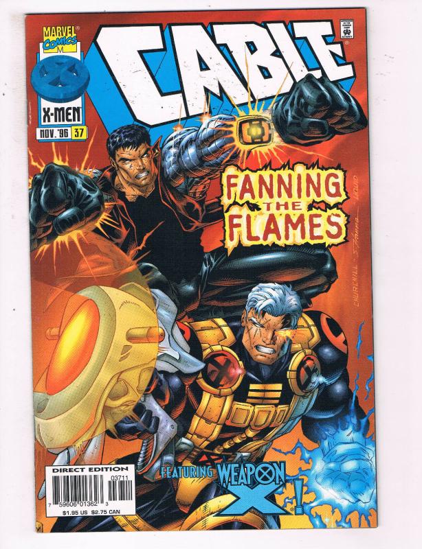 Cable #37 VF Marvel Comics Comic Book X-Men Cyclops Nov 1996 DE22