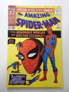 The Amazing Spider-Man Annual #2 (1965) VG Condition ink fc