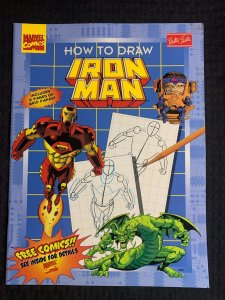 1997 How To Draw IRON MAN Walter Foster VF 8.0 Marvel Comics