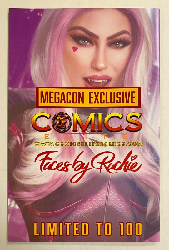 Miss Meow #7 Megacon Comics Elite Exclusive Set of 3 Rachel Hollen Cosplay