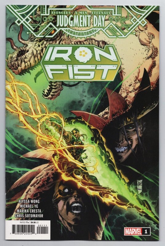 AXE Iron Fist #1 Philip Tan Main Cvr (Marvel, 2022) NM