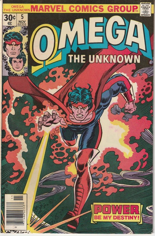 Omega The Unknown(vol. 1) # 5  Putting Out Fire With Gasoline