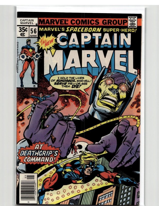 Captain Marvel #56 British Variant (1978) Captain Marvel