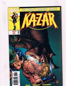 Ka-Zar #6 NM Marvel Comics Comic Book Waid Oct 1997 DE36