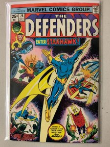 Defenders #28 first full Starhawk appearance 5.5 (1975)