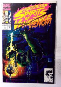 Ghost Rider/Blaze: Spirits Vengeance #6 1993 Marvel Venom Johnny Blaze Comic