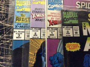 Spider-Man The Mutant Agenda Marvel Comics Limited Series # 0 1 2 3 Beast U4